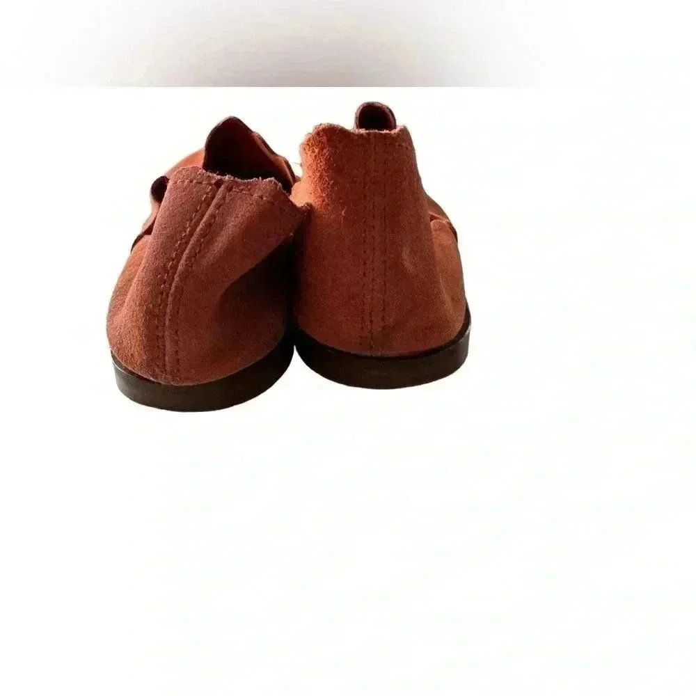 Anthropologie Klub Nico Georgette Ink Suede Flat